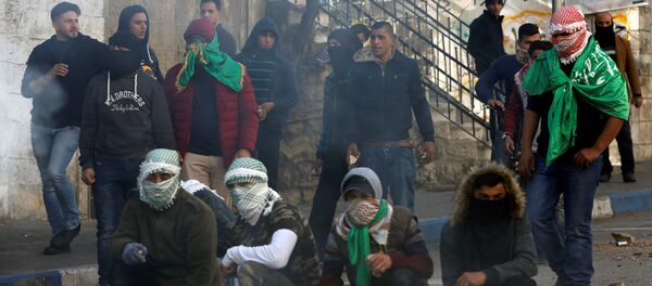 احتجاجات الخليل 15 ديسمبر 2017 - سبوتنيك عربي