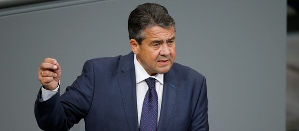 وزير الخارجية الألماني، نائب المستشارة الألمانية زيغمار غابريل - سبوتنيك عربي