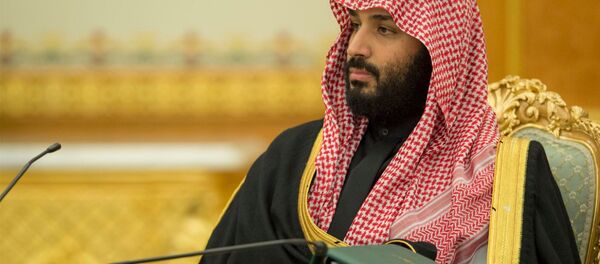 محمد بن سلمان أثناء إقرار موازنة 2018 - سبوتنيك عربي