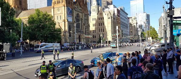  الشرطة الأسترالية في ملبورن، أستراليا 21 ديسمبر/ كانون الأول 2017 - سبوتنيك عربي