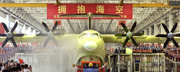 طائرة برمائية صينية - سبوتنيك عربي