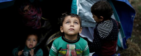 مخيم لاجئين سوريين - سبوتنيك عربي