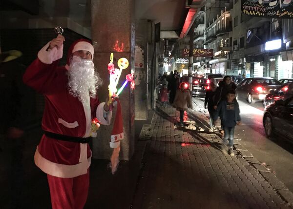 احتفالات بعيد الميلاد في دمشق، سوريا - سبوتنيك عربي