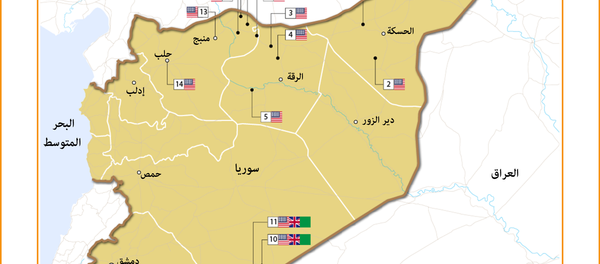 القواعد العسكرية الأمريكية في سوريا - سبوتنيك عربي