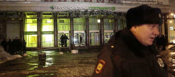 انفجار متجر في سان بطرسبرغ 27-12-2017 - سبوتنيك عربي