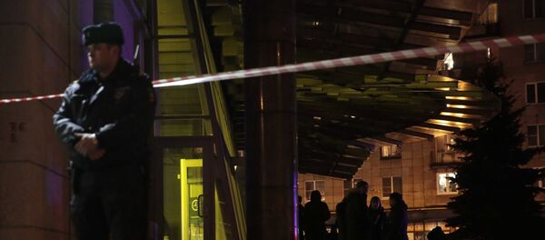 انفجار في متجر بمدينة سان بطرسبرغ 27-12-2017 - سبوتنيك عربي