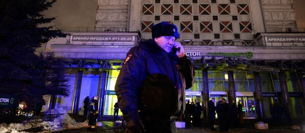 الانفجار في سان بطرسبورغ، روسيا - الشرطة الروسية - الإسعاف - المطافئ - سبوتنيك عربي