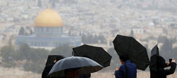 أمطار القدس - سبوتنيك عربي