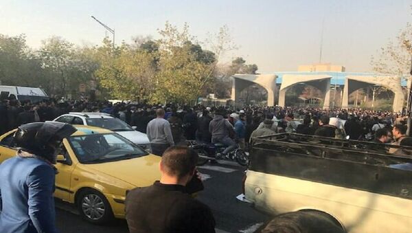 مظاهرات إيران - سبوتنيك عربي