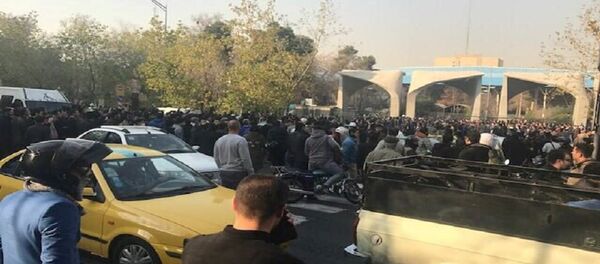 مظاهرات إيران - سبوتنيك عربي