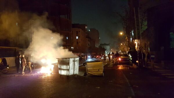 احتجاجات إيران 30-12-2017 - سبوتنيك عربي