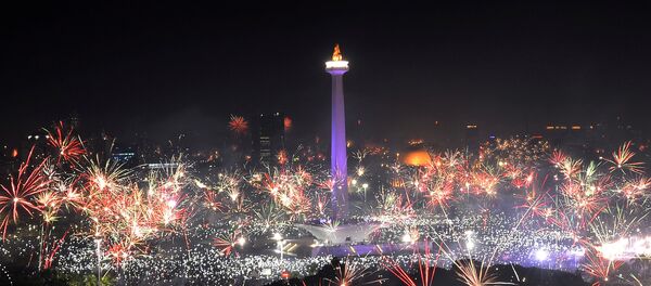 احتفالات رأس السنة 2018 في إندونيسيا احتفالات رأس السنة 2018 في إندونيسيا - سبوتنيك عربي