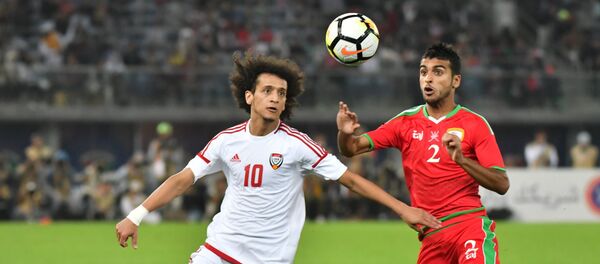 مباراة منتخب سلطنة عمان والإمارات في نهائي خليجيى 23 مباراة منتخب سلطنة عمان والإمارات في نهائي خليجيى 23 - سبوتنيك عربي