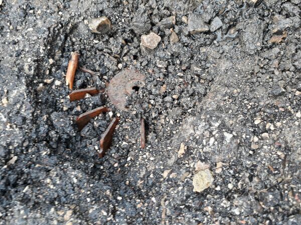 القذائف على ضاحية الأسد  - سبوتنيك عربي