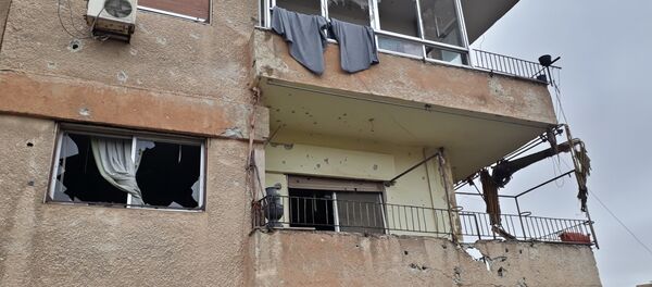 القذائف على ضاحية الأسد - سبوتنيك عربي