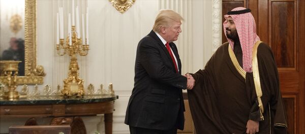 الأمير محمد بن سلمان والرئيس الأمريكي دونالد ترامب - سبوتنيك عربي
