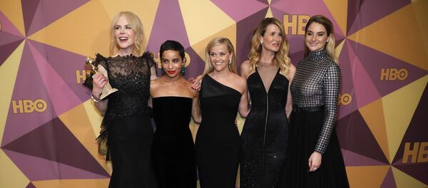 الممثلات نيكول كيدمان وزوي كرافيتز وريس ويذرسبون ولورا ديرن وشيلين وودلي - سبوتنيك عربي