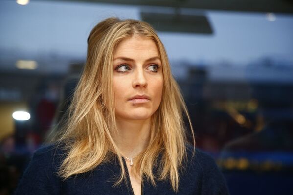 الرياضية النرويجية تيريزا إيوخاوغ، المتزحلقة على الجليد - سبوتنيك عربي