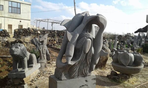 أعمال النحّات السوري معروف شقير  - سبوتنيك عربي