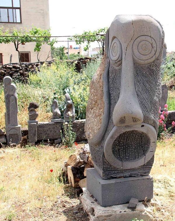 أعمال النحّات السوري معروف شقير  - سبوتنيك عربي