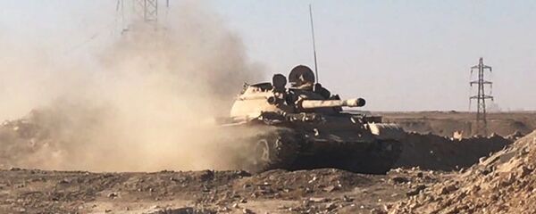 مشهد معركة دير الزور في سوريا - سبوتنيك عربي