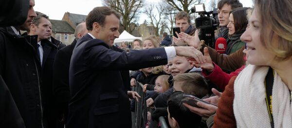 الرئيس الفرنسي إيمانويل ماكرون - سبوتنيك عربي