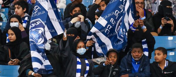 مشجعات الهلال مشجعات الهلال - سبوتنيك عربي