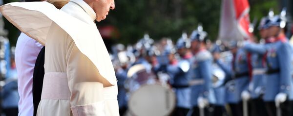 بابا الفاتيكان فرانسيس في سانتياغو، تشيلي 16 يناير/ كانون الأول 2018 - سبوتنيك عربي