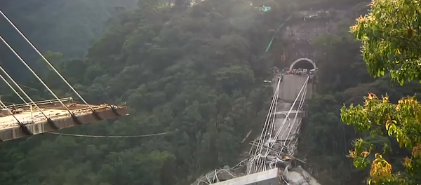 انهيار جسر في كولومبيا - سبوتنيك عربي