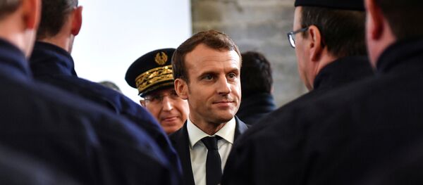 ماكرون - سبوتنيك عربي