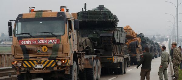 الجيش التركي على الحدود السورية - سبوتنيك عربي