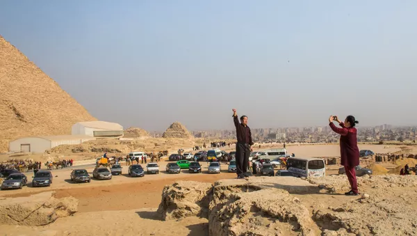 أهرامات الجيزة، القاهرة، مصر - سبوتنيك عربي