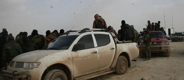 قوات الجيش السوري الحر المشاركة في العملية العسكرية في عفرين، سوريا - سبوتنيك عربي