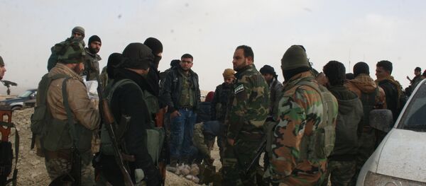 قوات الجيش السوري الحر المشاركة في العملية العسكرية في عفرين، سوريا - سبوتنيك عربي