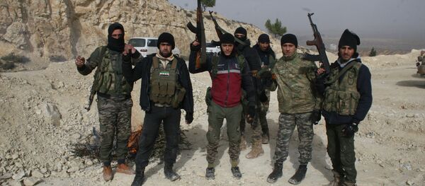 قوات الجيش السوري الحر المشاركة في العملية العسكرية في عفرين، سوريا - سبوتنيك عربي