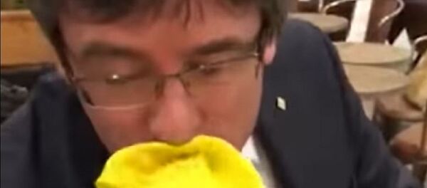 رئيس إقليم كتالونيا المقال كارلس بودجمون - سبوتنيك عربي