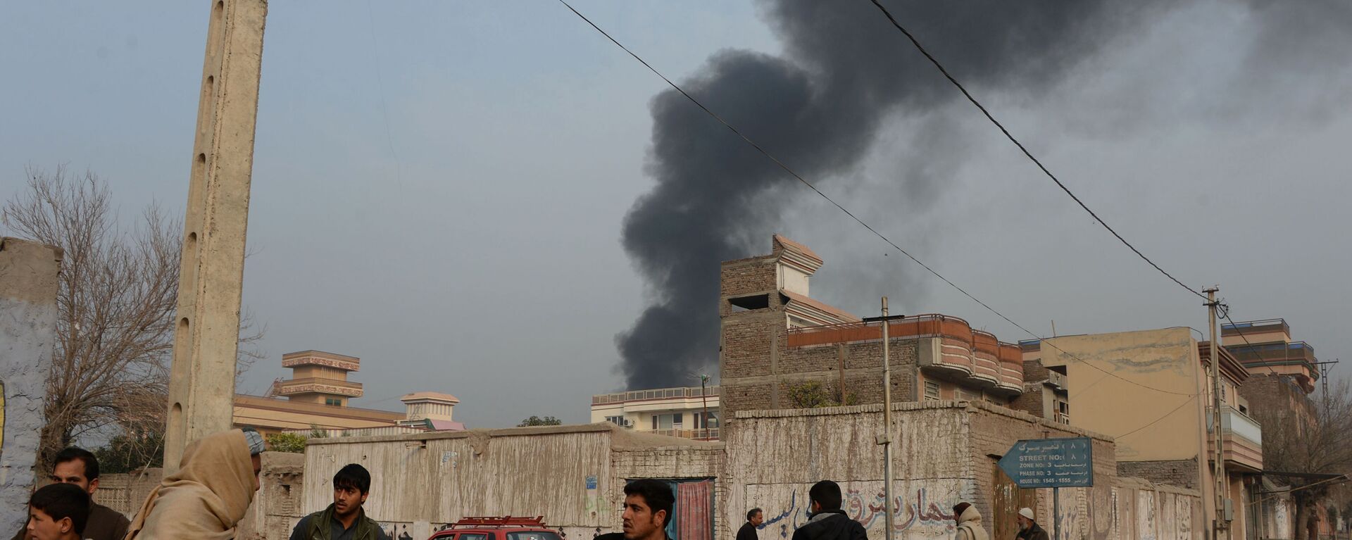 انفجار قرب مكتب منظمة إنقاذ الطفولة في مدينة جلال أباد شرقي أفغانستان، 24 يناير/ كانون الثاني 2018 - سبوتنيك عربي, 1920, 18.04.2021