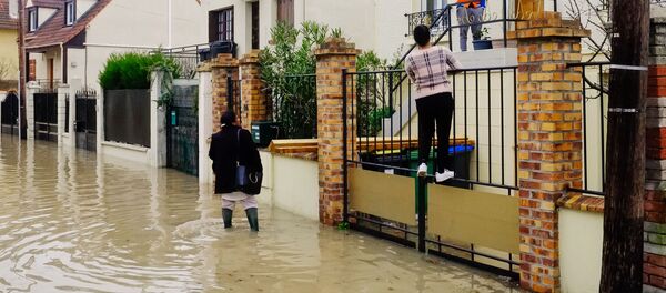 فيضان في باريس، فرنسا - سبوتنيك عربي