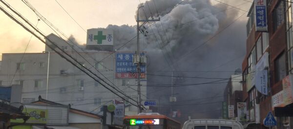حريق بمستشفى في كوريا الجنوبية - سبوتنيك عربي