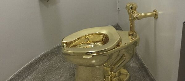مرحاض من الذهب  - سبوتنيك عربي