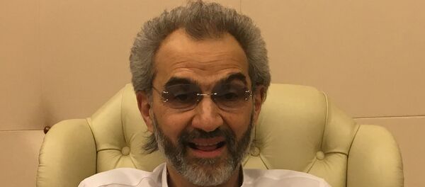 الوليد بن طلال من داخل ريتز كارلتون - سبوتنيك عربي