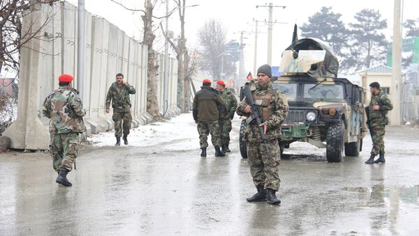 هجوم على ثكنة عسكرية في كابول/ 29 يناير/كانون الثاني 2018 - سبوتنيك عربي