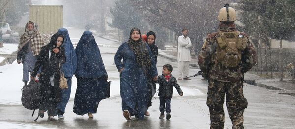 هجوم استهدف ثكنة للجيش الأفغاني بالقرب من الأكاديمية العسكرية في كابول، أفغانستان 29 يناير/ كانون الثاني 2018 - سبوتنيك عربي