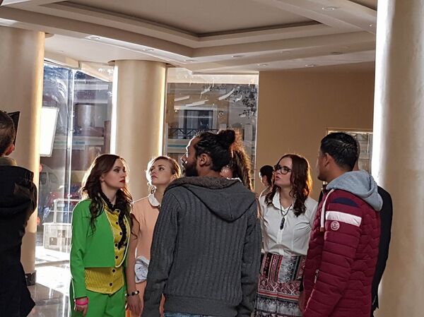 تصوير الفيلم المصري الروسي ابتسم أنت في مصر تصوير الفيلم المصري الروسي ابتسم أنت في مصر - سبوتنيك عربي