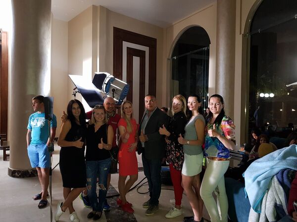 فريق عمل الفيلم المصري الروسي ابتسم أنت في مصر فريق عمل الفيلم المصري الروسي ابتسم أنت في مصر - سبوتنيك عربي