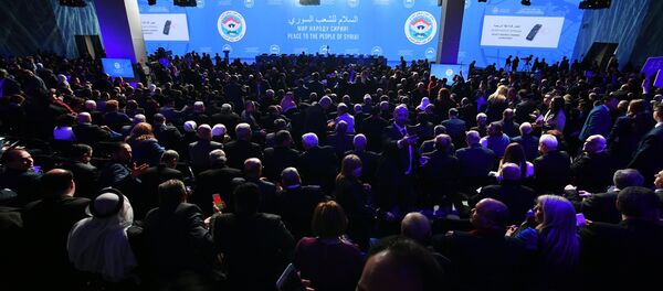 مؤتمر الحوار الوطني السوري في سوتشي، 30 يناير 2018 - سبوتنيك عربي