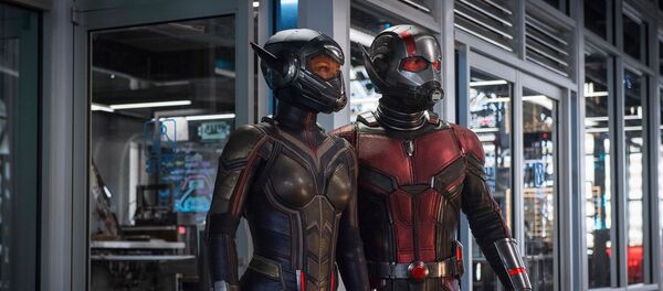 مشهد من الجزء الثاني من الفيلم الأمريكي Ant-Man and the Wasp - سبوتنيك عربي