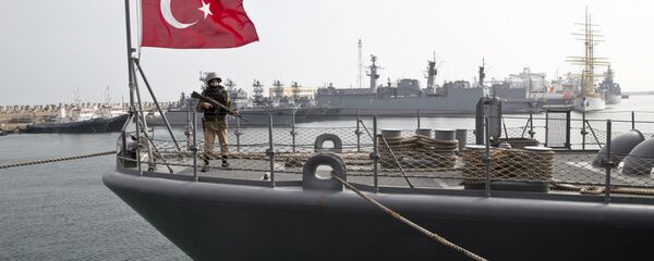 سفينة حربية تركية - سبوتنيك عربي