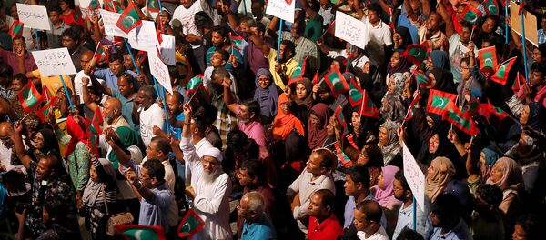 مظاهرات للمعارضة في المالديف - سبوتنيك عربي