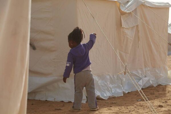 مخيم قرارة القطف لمهجري تاورغاء - سبوتنيك عربي